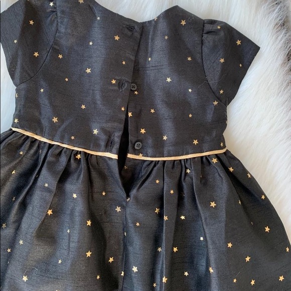 2 Gymboree black dresses. 1 black shine cardigan - Picture 7 of 10